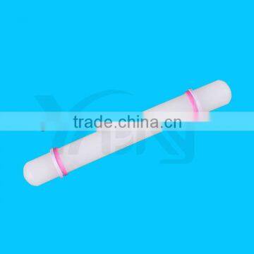 White zinuo plastic fondant cake decorating rolling pin