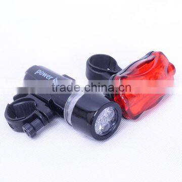 Bike Light Led Bicycle Front Light Cycling Flashlight Bicycle Accessories Bike Head Light+Rear Safety Flashlight+Bracket