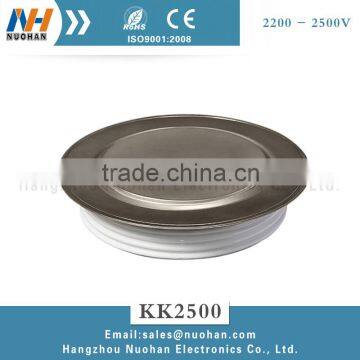 KK2500 2200-2500v 2500A Fast Thyristor Fast Switching Thyristor
