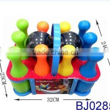 Sport Games Kids Plastic Bowling Set With Basket photo-2