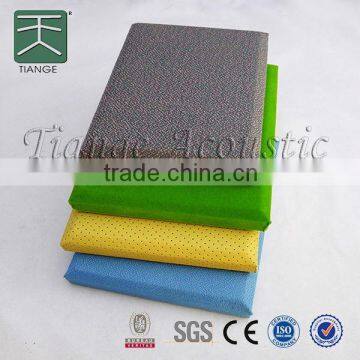 hardened resin sound absorbing wall fabric room divider panels Reverberation control