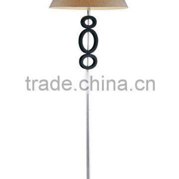 2015 new design business chrome modern artistic living room floor lamp