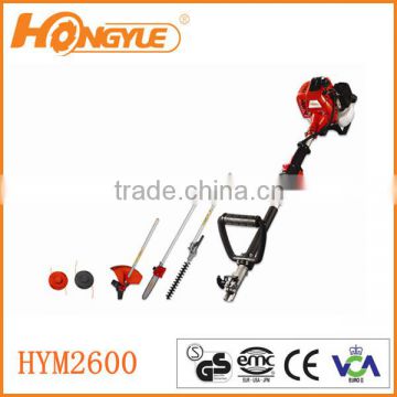 26CC gasoline/petrol multi-system garden tools/machines with CE&GS HYM2600(4 IN I)