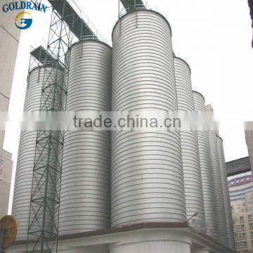 High quality bolted assembled galvaznied wheat silos