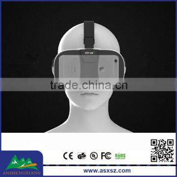 VR FIIT 3D Glasses Real Virtual VR 3D Glasses ABS Virtual Real Glasses 3D Movies/World Wholesale