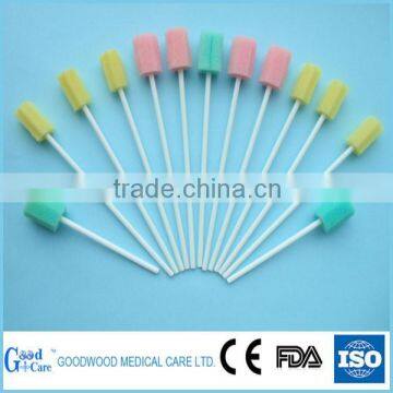 Disposable foam tip swabs/sponge applicator