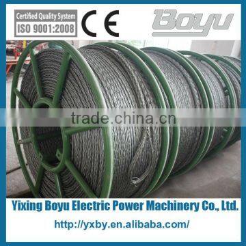 High strength anti twist braided steel wire rope