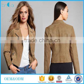 OEM service factory cusomize women winter long sleeve cool jacket