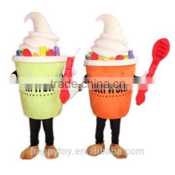 HI EN71 High Quality Plush Custom Ice Cream Mascot Costume for Sale photo-5
