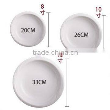 New 2016 Ceramic Dinnerware Modern Kitchen Design Dinner White Round Deep Soup Plate and Dish for Wedding photo-3