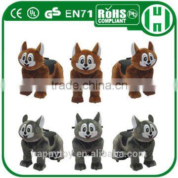 HI CE High Quality Funny Cartoon Electronic Coin System Riding Horse Toys for Girls photo-4