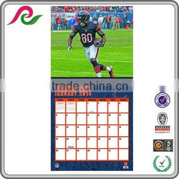 Sports Calendar Wall Hanging Calendar