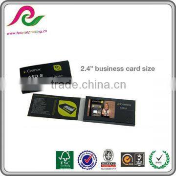 2.4 Inch 128MB Custom Printing LCD Video Business Invitation /greeting Brochure Card photo-2