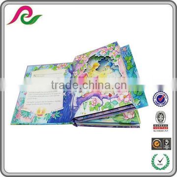 Beautiful 3D story book with specail glitter power printing