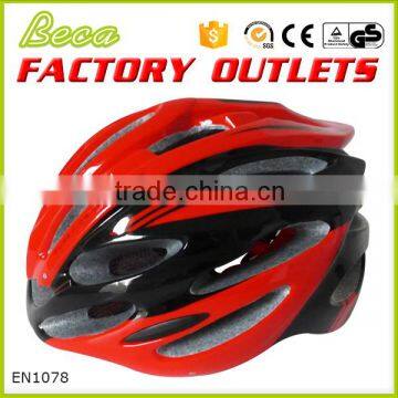 Factory directly wholesale high impact eps glossy print custom bicycle helmet