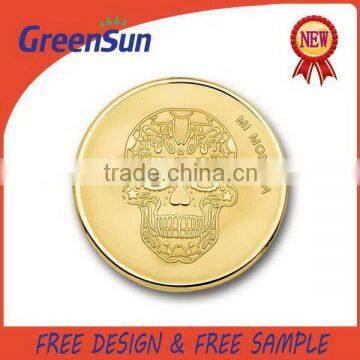 Supreme Quality unique gold Buddha coin