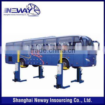 car shop column lifting equipment