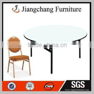 Wholessale Round Wedding Rental Folding Table PVC JC-T135