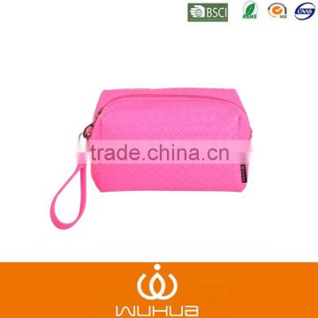 Wholeslae price customized pvc cosmetic bag with zipper