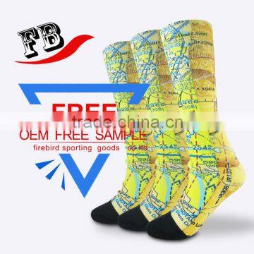 custom sublimation printing socks fashion printing socks sublimation print socks