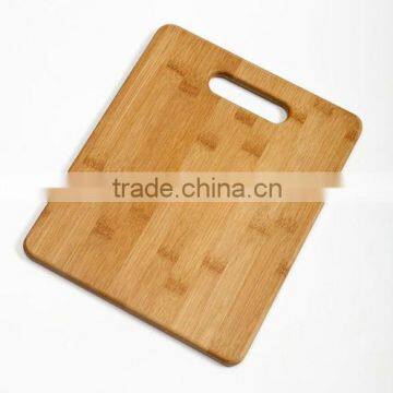 Eco-friendly and durable wholesale bamboo cutting board with handle