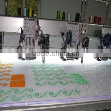 multi-head embroidery machine