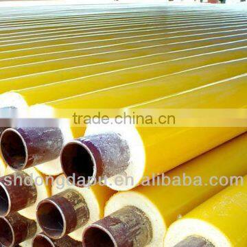 Polyurethane resin for pipe insulation made by rigid foam polyether