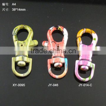 38mm colorful painted belt hooks 38*14mm