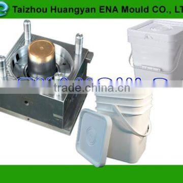 China Injection square plastic drums mold