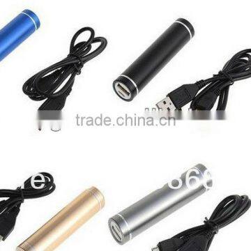 Popular 2600 Mah Portable Power Bank External Battery Charger for Mobile phone