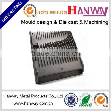 Zinc Brass Aluminum die casting LED light housing aluminum heat sink