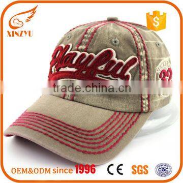 Custom high quality 3D embroidery sports cap 100% cotton baseball caps for men                        
                                                Quality Choice