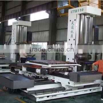 cnc table type boring milling machine with rotatry table (CTB110/130mm)