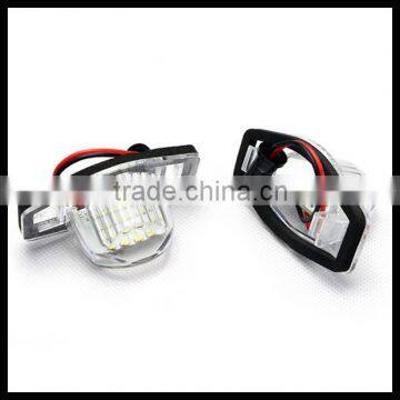 For HONDA LED Number License Plate Light For Honda JAZZ Odyssey Stream Insight Logo 3DCR-V FR-V