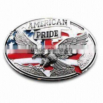 Decorative american flag belt buckle flag