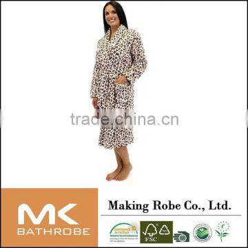 Women's Fun Prints Fleece Robes photo-2