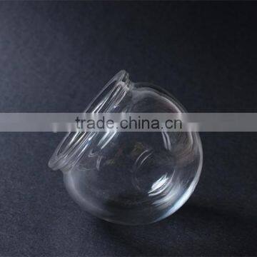 China Supplier Pyrex Glass Ball Lamp Shade,globe Shape Borosilicate 3.3 Pressed Glass Bulb photo-2