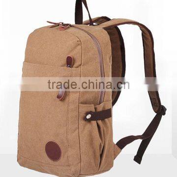 2015 Fashion colorful canvas backpack