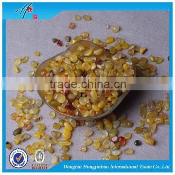 Yellow agate colored pea gravel price