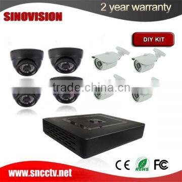 AHD analogue cctv camera with dvr