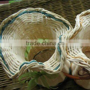Rattan Weaving Home Flower Bouquet Basket photo-4