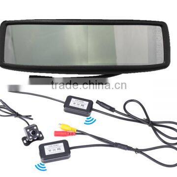 Wireless Installation Car Dvr Rearview Touch Screen Mirror With 4.3" Panel One Second Start photo-2