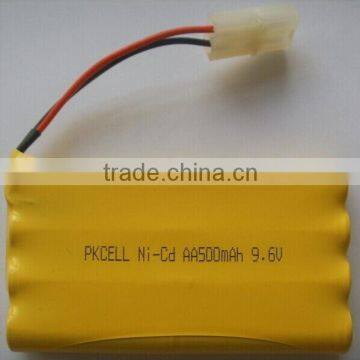 Exclusive For 9.6v Nicd Aa 500mah Rechargeable Battery Packs