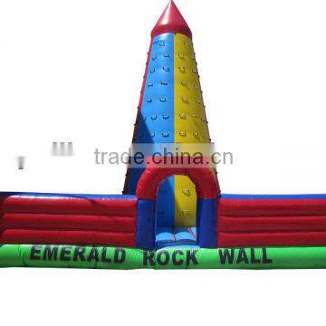 Cheap inflatable climbing wall for kids