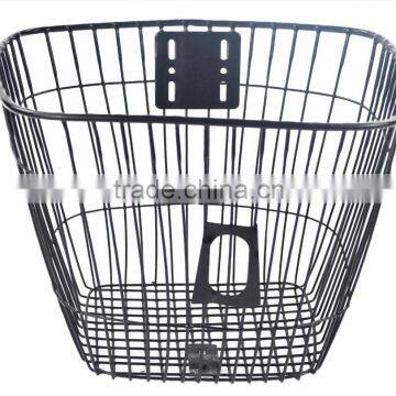 Large Black Bicycle Basket HAOCHI Basket 011 photo-1