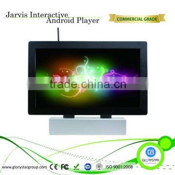 Android 18 inch 3g desktop advertising kiosk machine