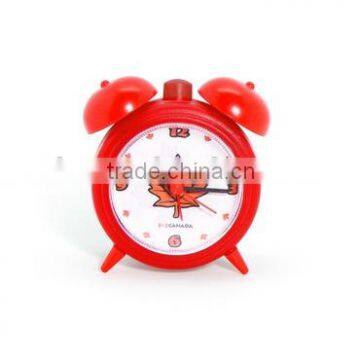 twin bell clock/dual bell clock /double bell clock /bell alarm clock/ table alarm clock/bell quartz clock