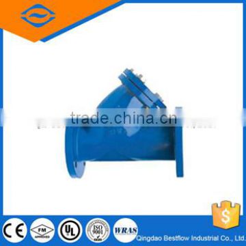 Ductile iron y water strainer with good price and quality