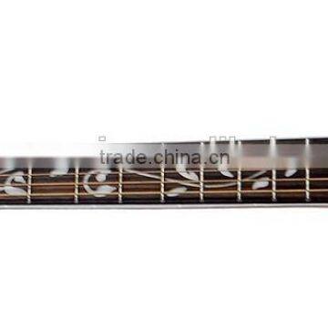 Good Quality Catalpa Acoustic Guitar With Fingerboard Inlay photo-5