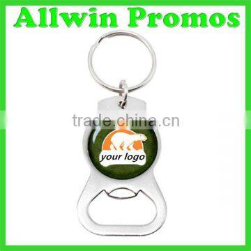 Customized Metal Dirp Gum Bottle Opener Keychain photo-6